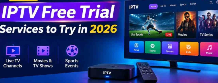 IPTV Free Trial: Unlock All Sports and Movies 2026
