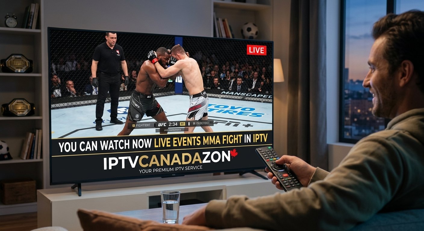 IPTV UFC: Enjoy The Best Events 2026 LIVE With IptvCanadaZon